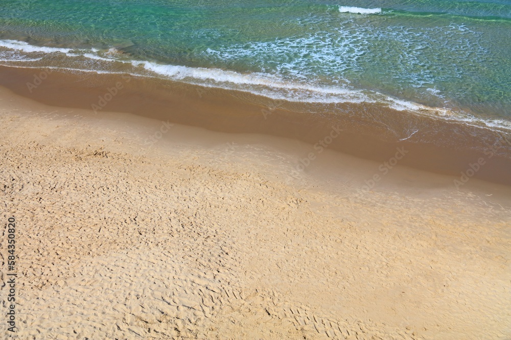 Sandy beach background in Israel Sandy beach background in Israel