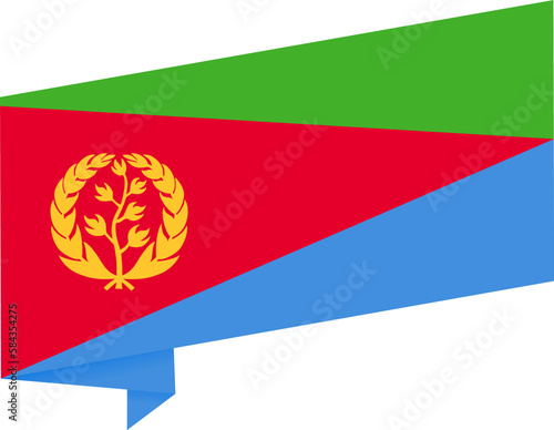 Free Download Eritrea flag wave isolated on png or transparent background - GFXLoad