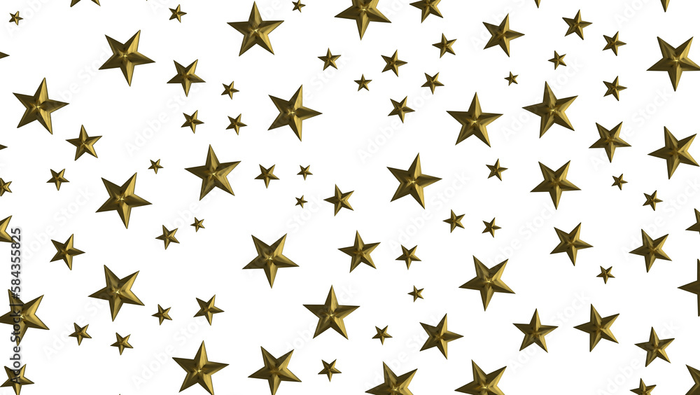 Fototapeta premium XMAS Stars - stars background, sparkle lights confetti falling. magic shining Flying christmas stars on night