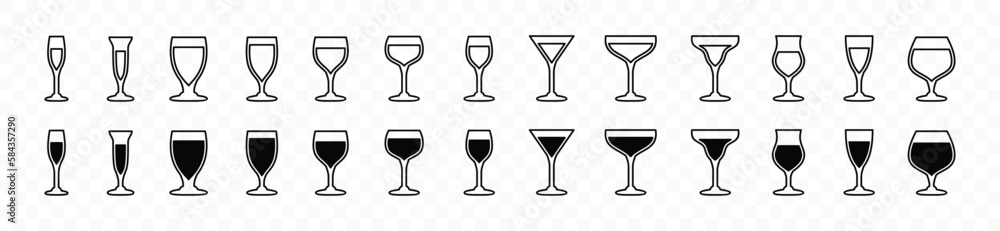35 Different Types of Drinking Glasses & Their Uses  Types of drinking  glasses, Types of bar glasses, Types of cocktail glasses