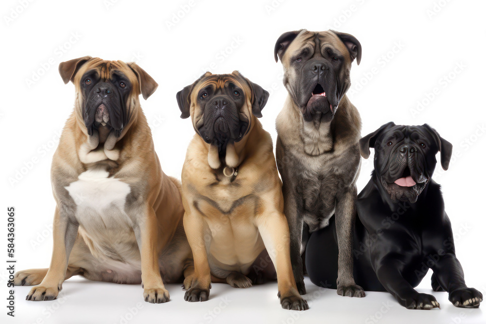 Group of dogs (AI Generated)