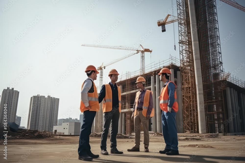 Contruction Workers Engineers (AI Generated) Contruction Workers Engineers (AI Generated)