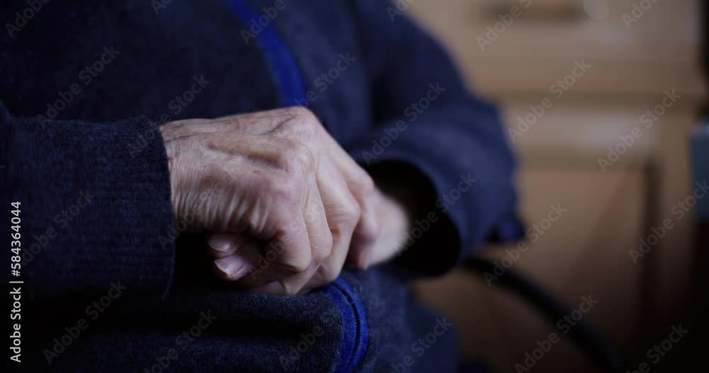Thoughtful Pensive Senior Man Alone At Home, Loneliness Concept. Thoughtful Pensive Senior Man Alone At Home, Loneliness Concept.
