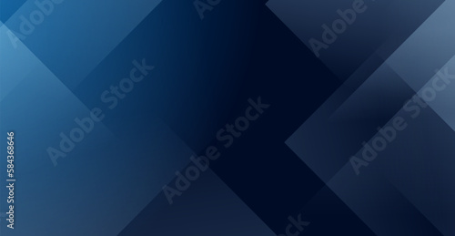 modern abstract dark navy blue gradient light banner background. eps10 vector