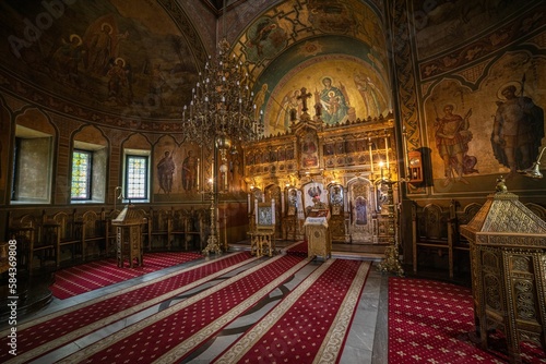 An orthodox church in Bucharest Romania with historical details