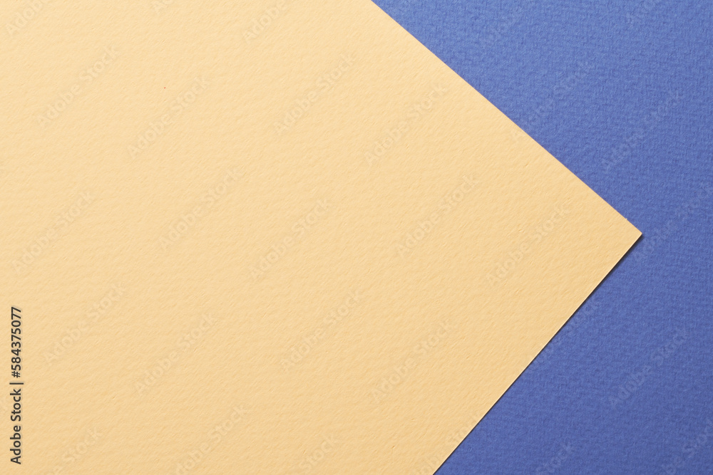 Rough kraft paper background, paper texture blue beige colors. Mockup with copy space for text Rough kraft paper background, paper texture blue beige colors. Mockup with copy space for text