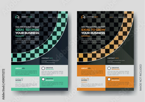 corporate business multipurpose flyer design template