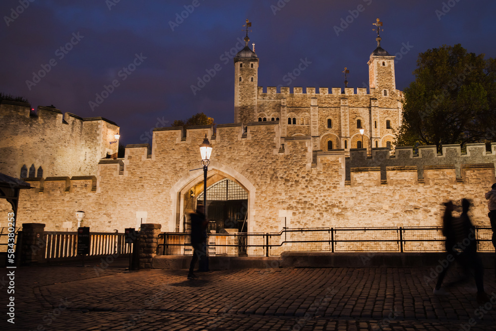 Tower of London. Night photo