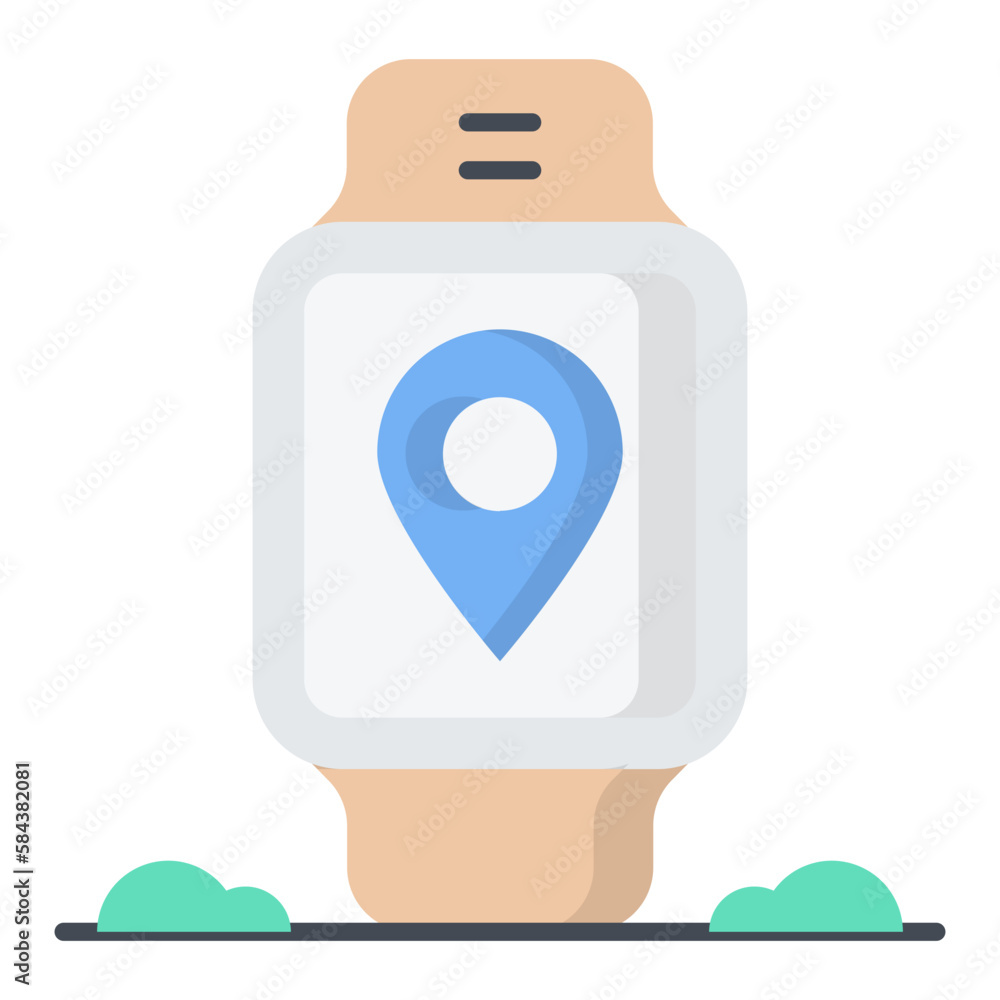 Smartwatch Flat Icon