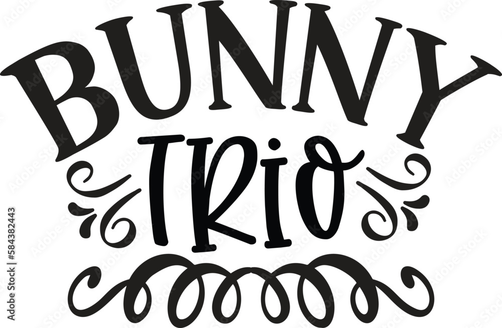 Obraz premium Bunny Trio