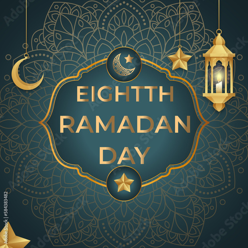 Eight Ramadan Kareem Mubarak Day Posts