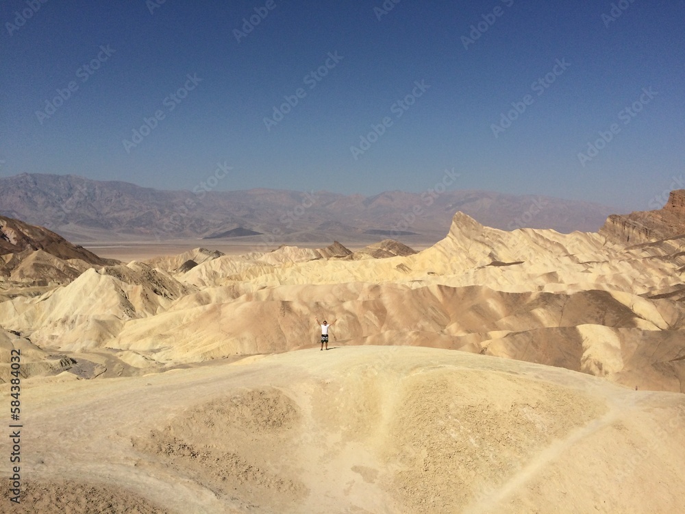 death valley desert Zabriskie Point