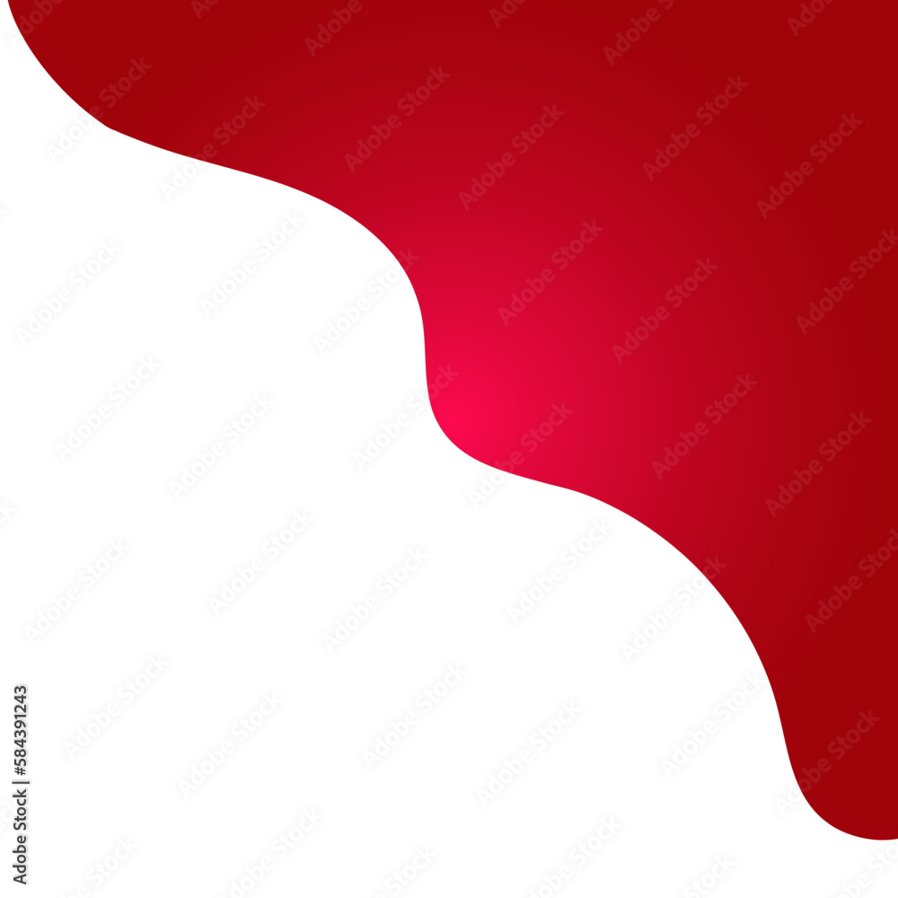 red gradient abstract wave background transparent png