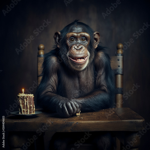 Birthday Monkey, Generative AI