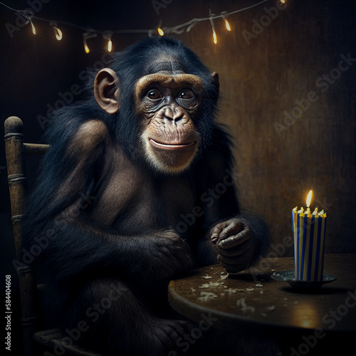 Birthday Monkey, Generative AI