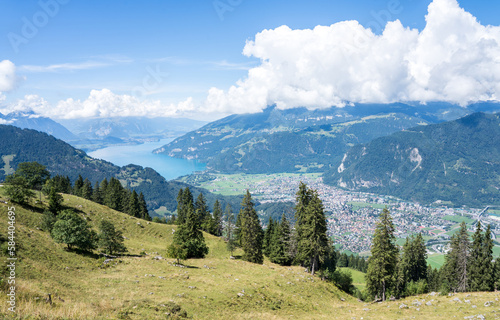 View from the Schynige Platte, Switzerland