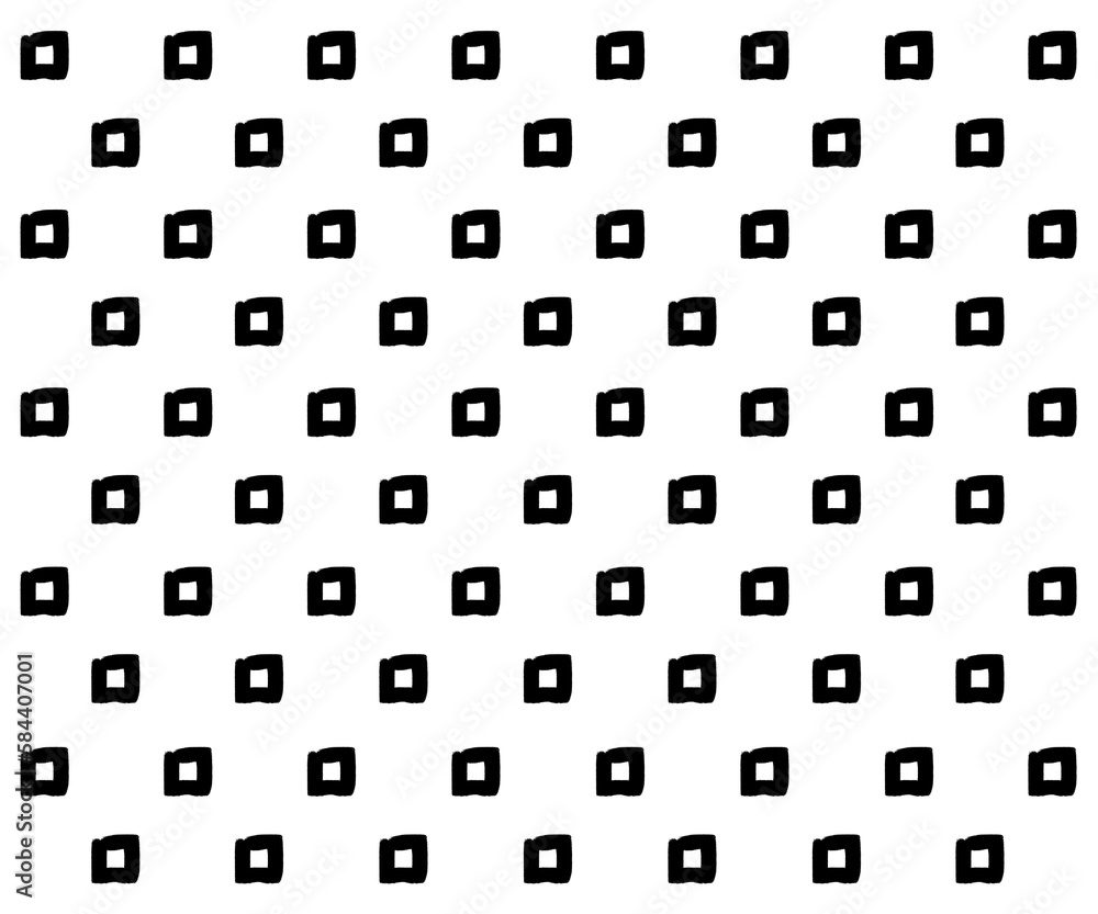 Pattern, small square, print of one pattern, repeatable made with marker pen, irregular shapes, modern, technology background, backdrop. white and black, 2 colors. Endless texture wrapping. Pattern, small square, print of one pattern, repeatable made with marker pen, irregular shapes, modern, technology background, backdrop. white and black, 2 colors. Endless texture wrapping.