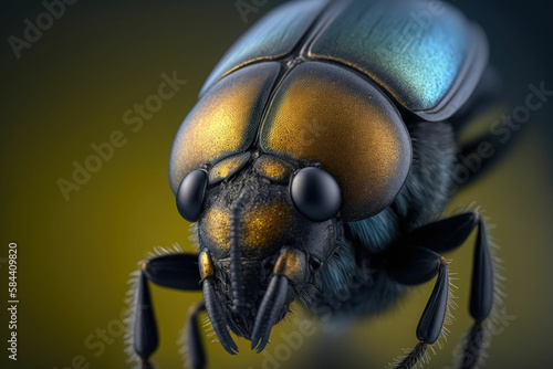 Colorful exotic beetle insects, taxidermy ,made with Generative AI © DNY3D