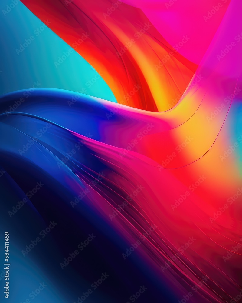 abstract colorful background, generative AI abstract colorful background, generative AI