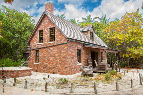 Wallpaper Mural Old house in the park of Key Biscane near Miami, Florida in the United States Torontodigital.ca