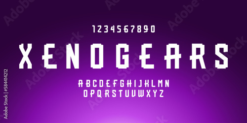 Xenogears The Modern Gaming Font