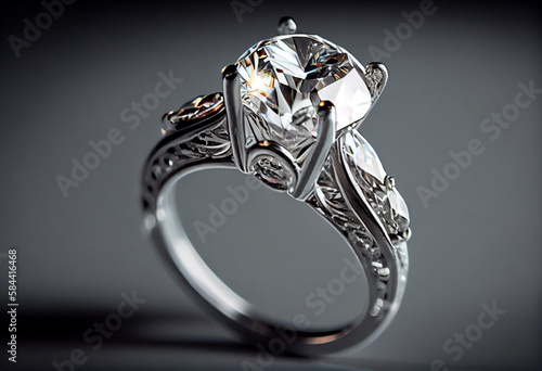 stylish diamond ring