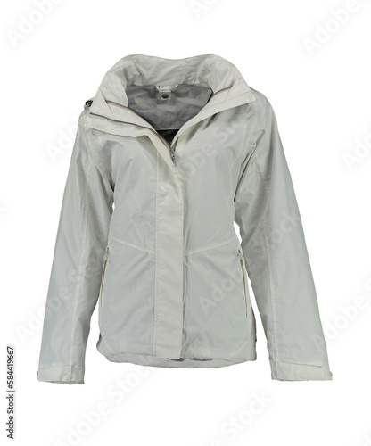 Photography White warm jacket