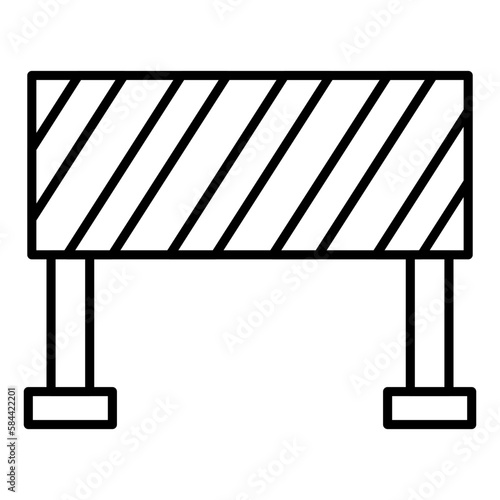 Barrier Outline Icon