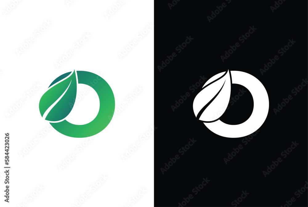 Letter O leaf logo icon design template vector. Symbol, alphabet, botanical, natural O letter logo design. Letter O leaf logo icon design template vector. Symbol, alphabet, botanical, natural O letter logo design.