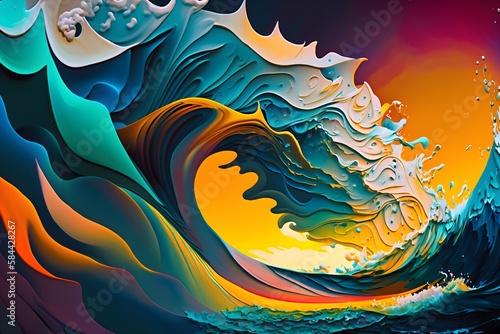 waves background © Pawel