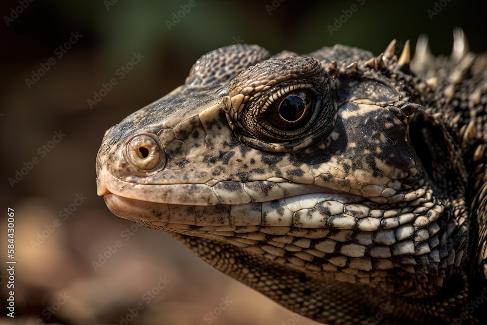 close up animal eyes, big lizard, Generative Ai close up animal eyes, big lizard, Generative Ai