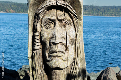 Принти на полотні Campbell River Carving- Vancouver Island