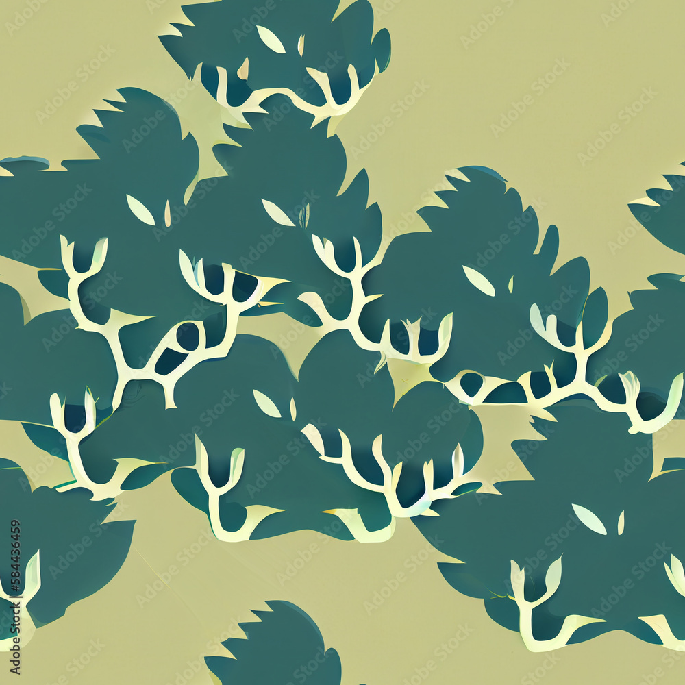 seamless pattern with trees seamless pattern with trees