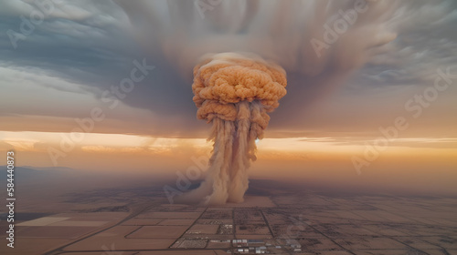 Nuclear explosion 2023.