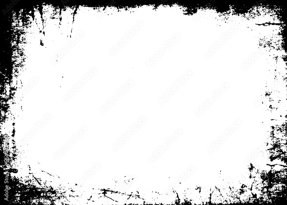 Grunge border vector texture background. Abstract frame overlay. Dirty and damaged backdrop. Vector graphic illustration with transparent white. EPS10. Grunge border vector texture background. Abstract frame overlay. Dirty and damaged backdrop. Vector graphic illustration with transparent white. EPS10.