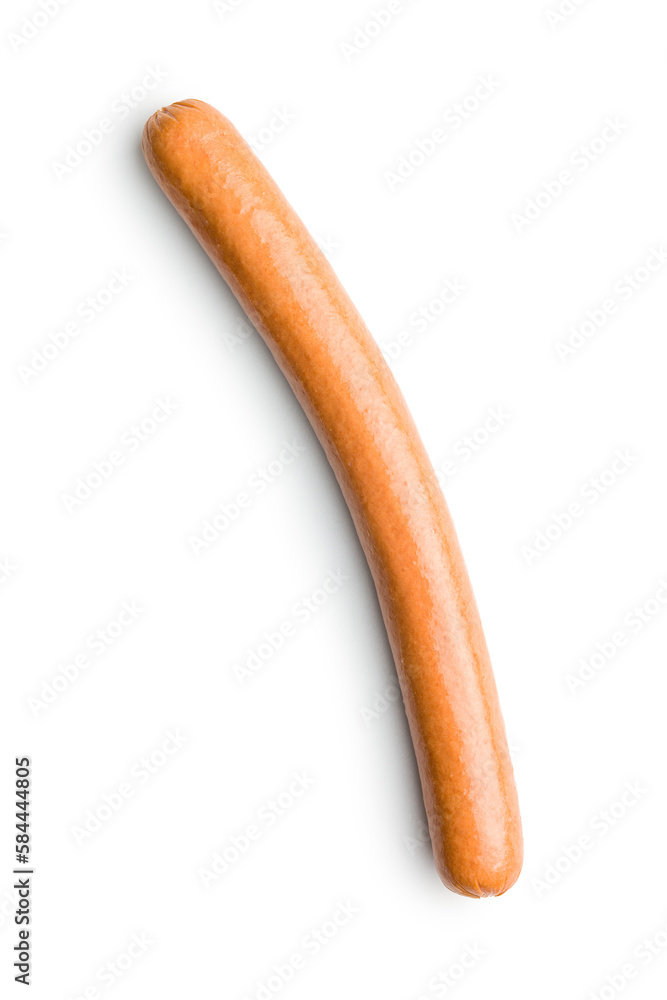 Tasty sausages. Frankfurters isolated on white background. Tasty sausages. Frankfurters isolated on white background.
