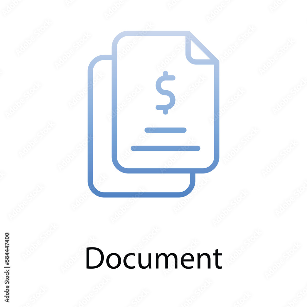Document icon. Suitable for Web Page, Mobile App, UI, UX and GUI design. Document icon. Suitable for Web Page, Mobile App, UI, UX and GUI design.