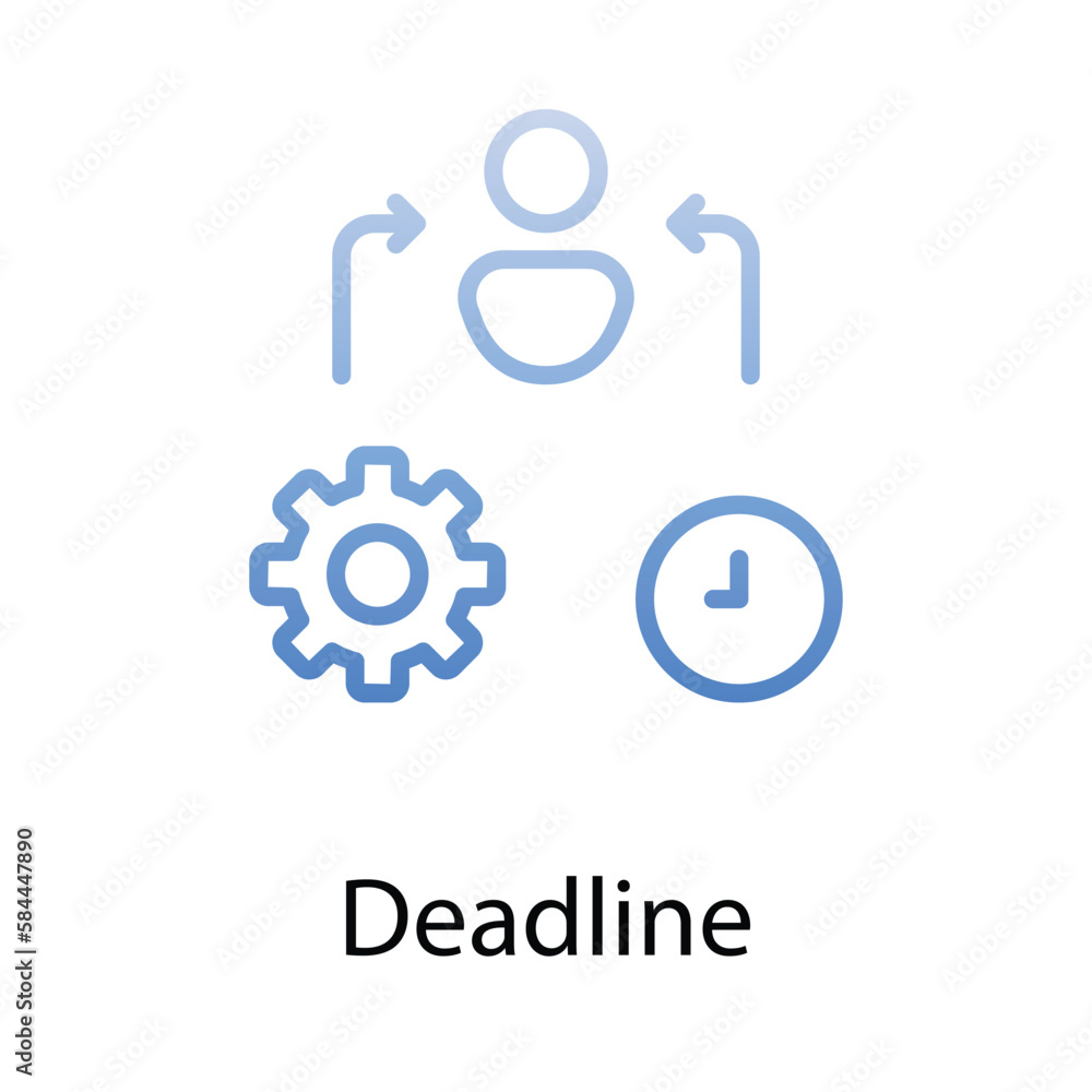Deadline icon. Suitable for Web Page, Mobile App, UI, UX and GUI design. Deadline icon. Suitable for Web Page, Mobile App, UI, UX and GUI design.
