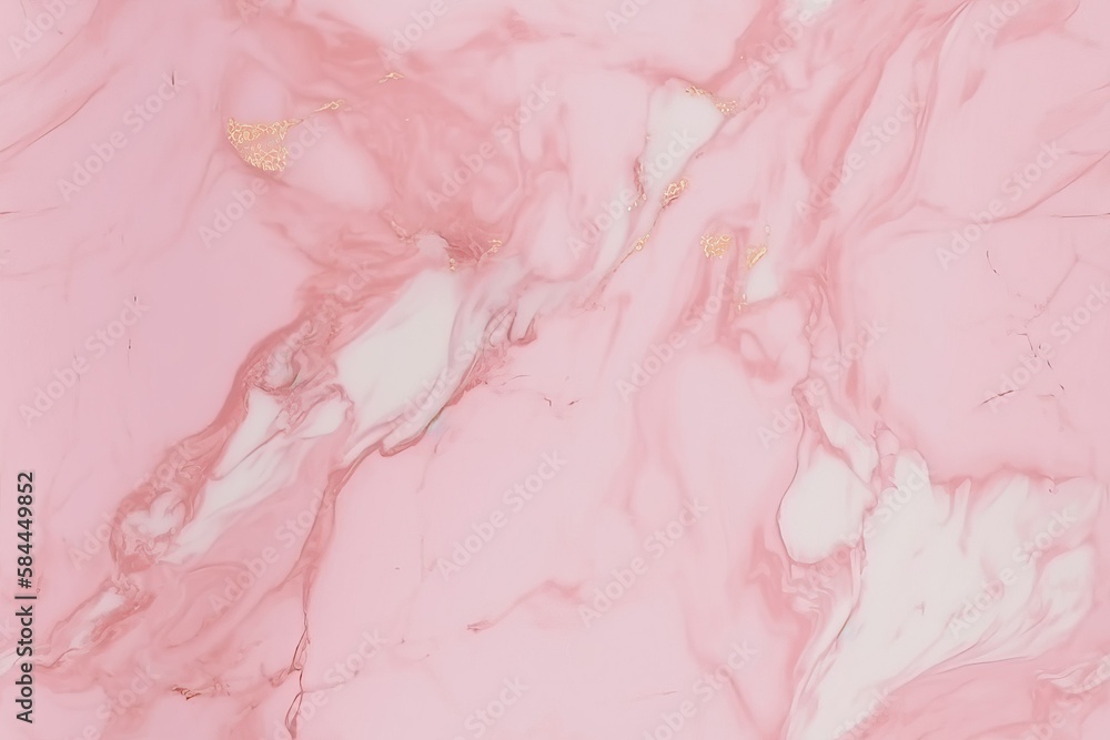 Fototapeta premium Seamless pattern of pink marble