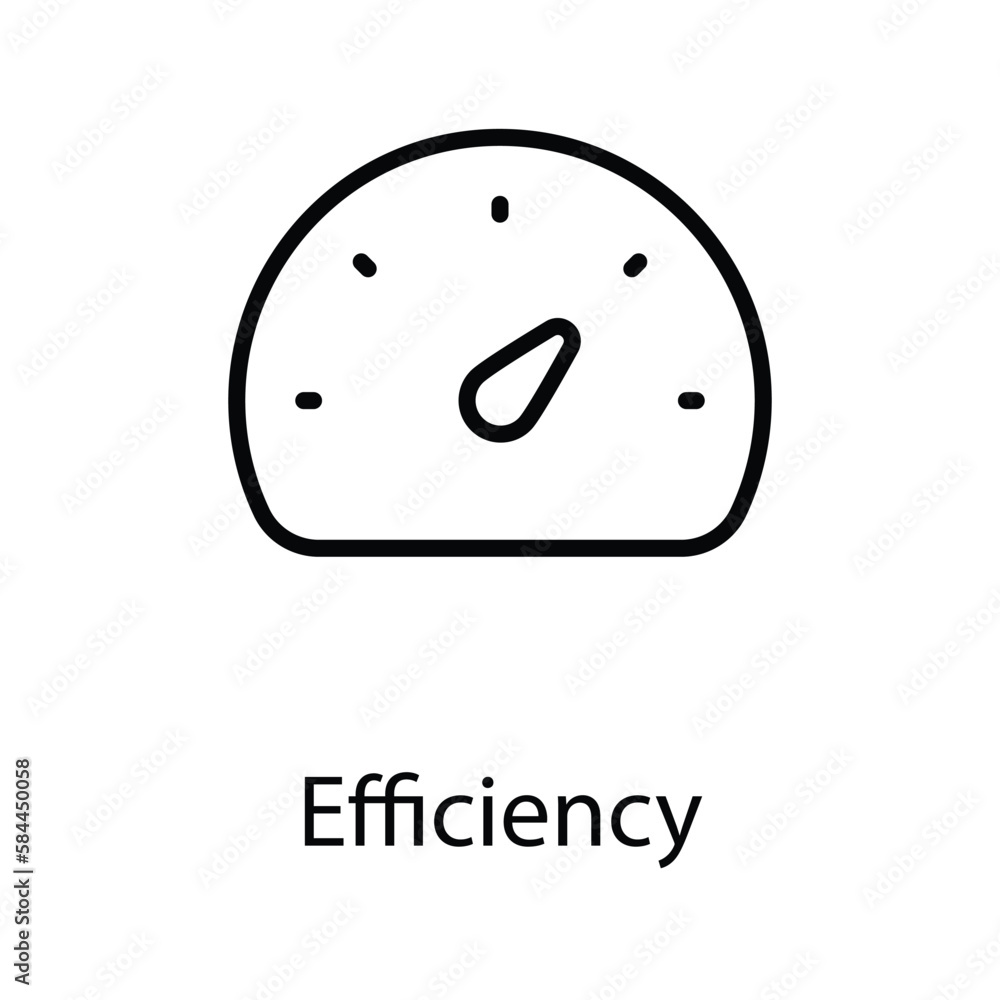 Efficiency icon. Suitable for Web Page, Mobile App, UI, UX and GUI design. Efficiency icon. Suitable for Web Page, Mobile App, UI, UX and GUI design.