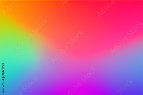 light colorful rainbow background with lines and gradients (Generative ai)