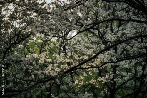 Blossom tree in spring