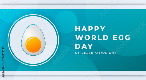 World Egg Day Celebration Vector Design Illustration for Background, Poster, Banner, Advertising, Greeting Card