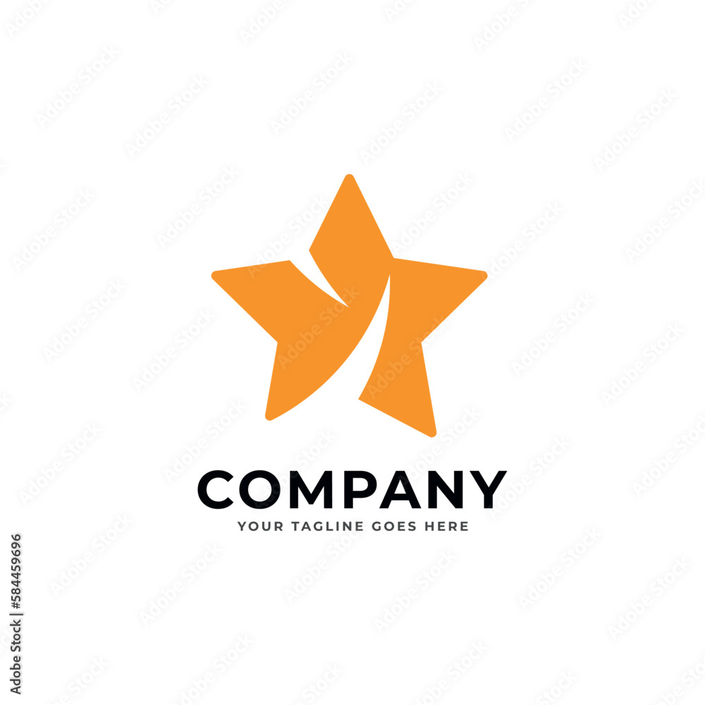 star logo icon and logo template star logo icon and logo template