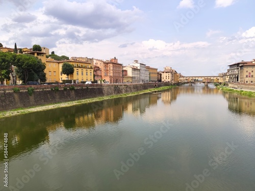 The Arno River in the Tuscany