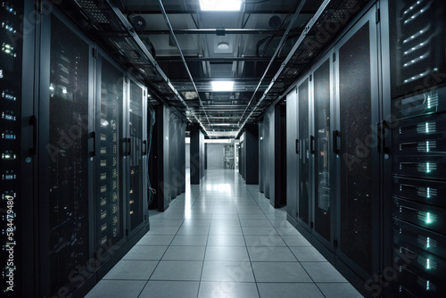 The Heart of the Data Center: Brown Server in a Sea of Technology. Generative Ai