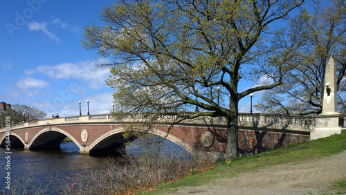 Bridge on Charles River in Cambridge MA