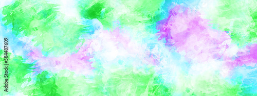 Modern colorful grunge watercolor background. Beautiful abstract multi color watercolor paint background. 