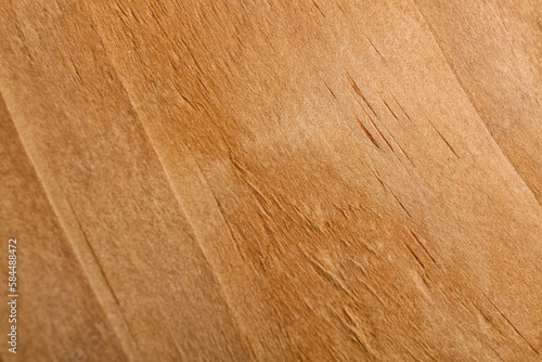 Wooden cutting board as background  closeup