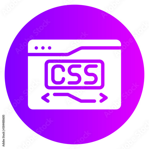 css gradient icon